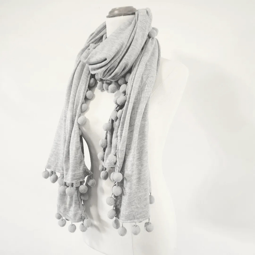 Witchery Pom Pom Scarf - Picture 3 of 7